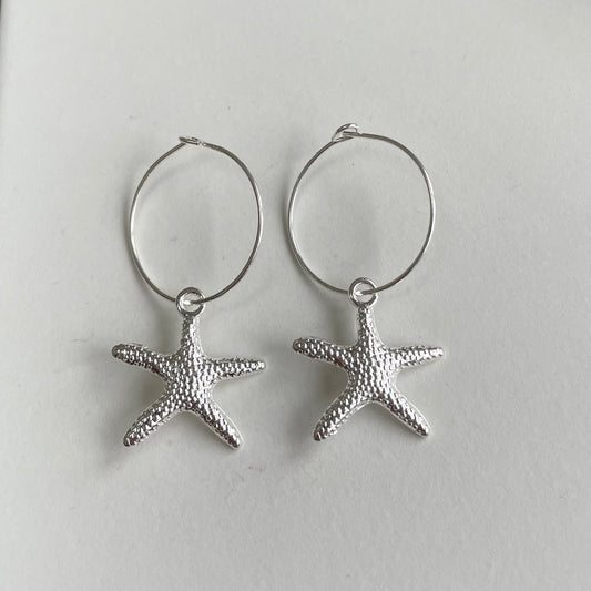 ‘Summer’ Starfish Earrings