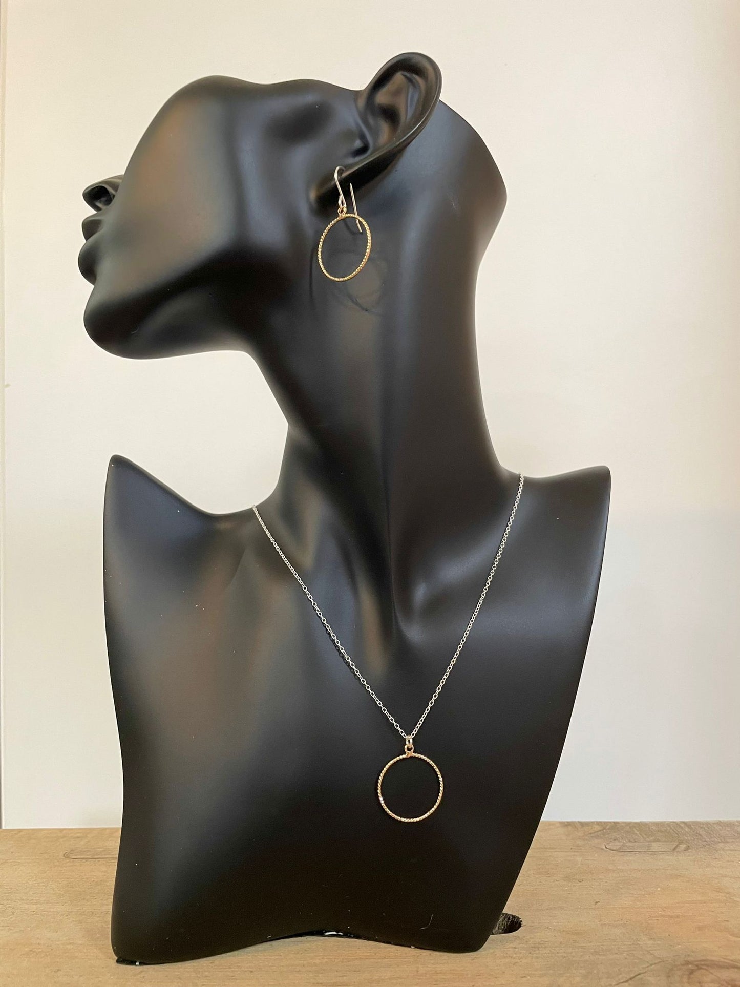 'Daisy' Hoop Earrings