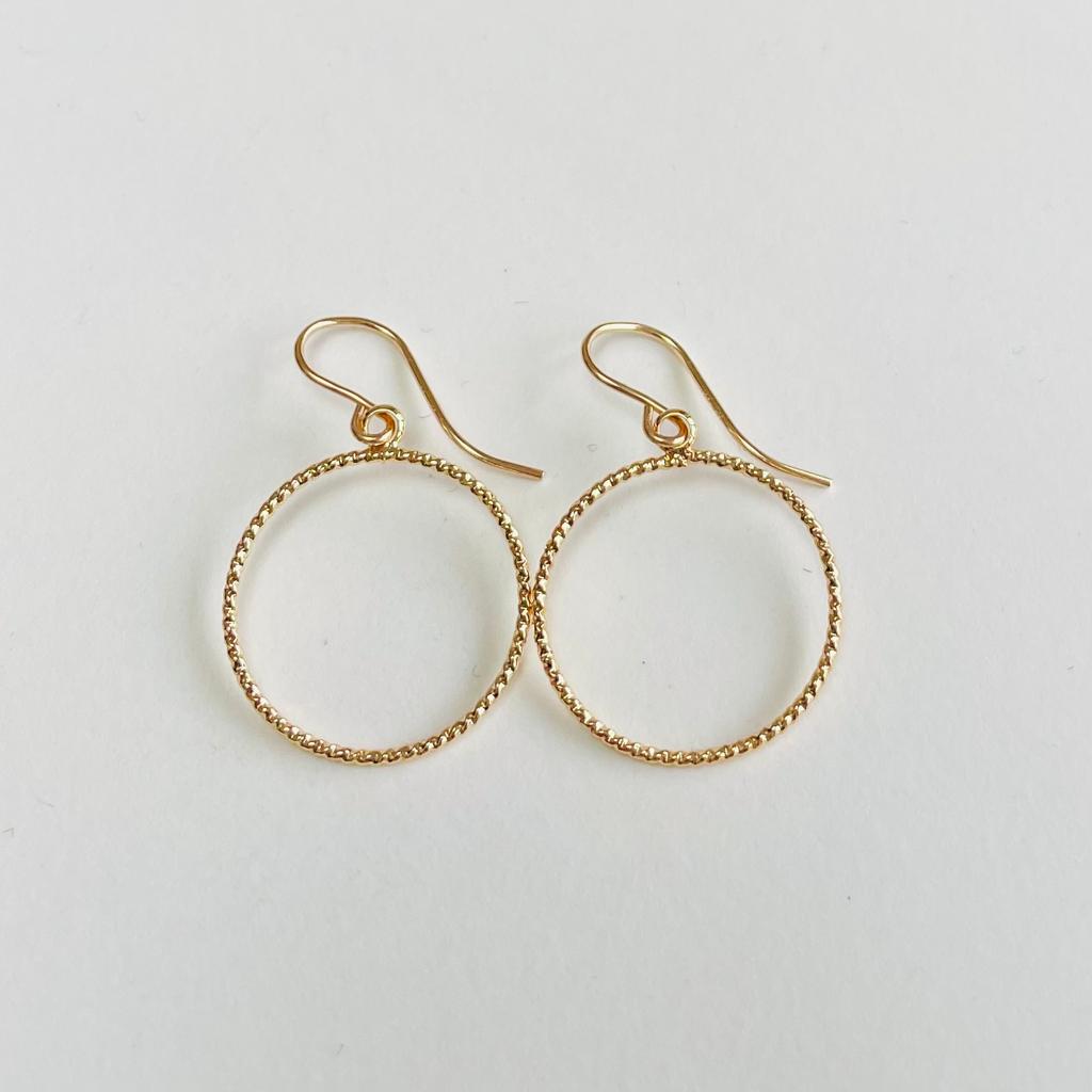 'Daisy' Hoop Earrings