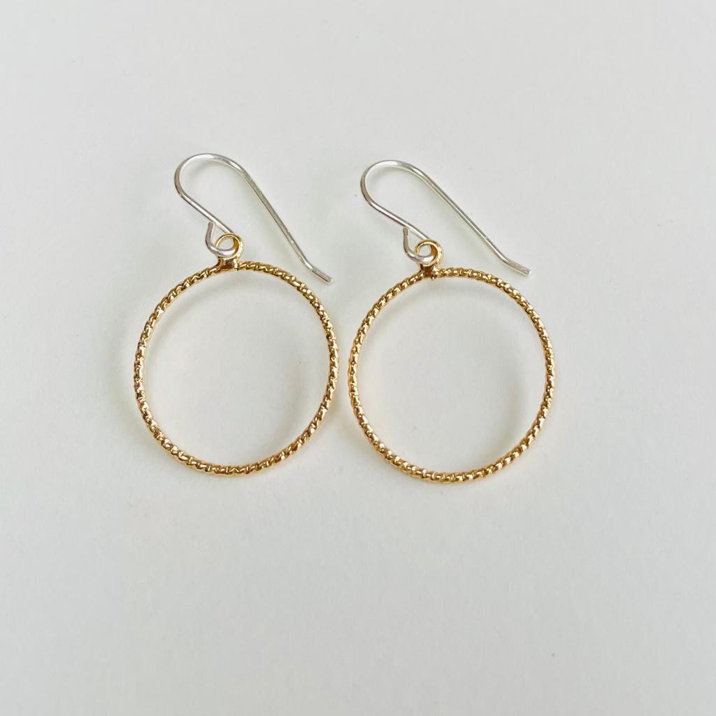 'Daisy' Hoop Earrings